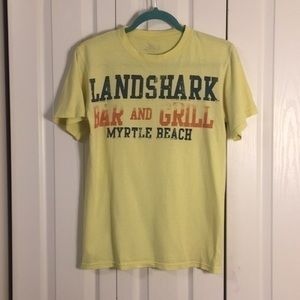 FINAL $ LandShark Bar & Grill yellow T-shirt Sz S